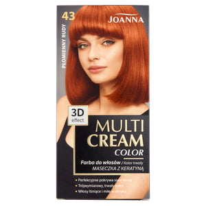 JOANNA MULTI CREAM Color 43 Fiery Red | Vaistine1.lt | WestPharmacy.eu