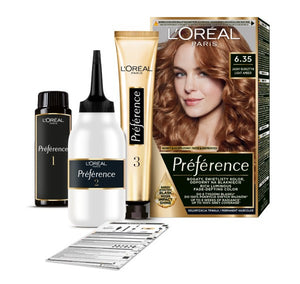 LOREAL Preference Hair Color 6.35 Light Amber 1 pc. | Vaistine1.lt | WestPharmacy.eu