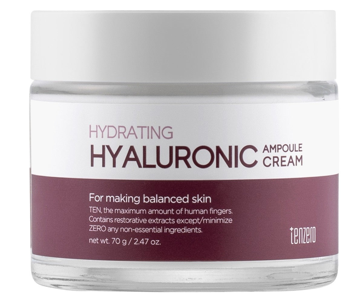 TENZERO Moisturizing face cream ampoule with hyaluronic acid 70g | Vaistine1.lt | WestPharmacy.eu