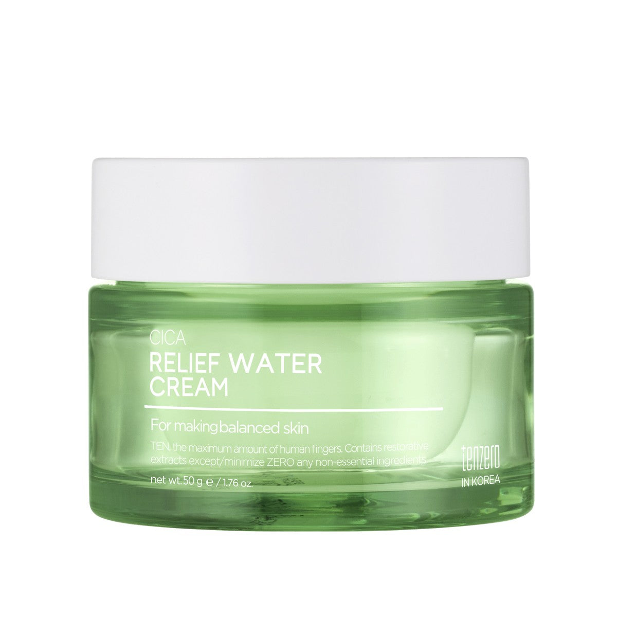 TENZERO Soothing CICA Face Cream 50 g | Vaistine1.lt | WestPharmacy.eu