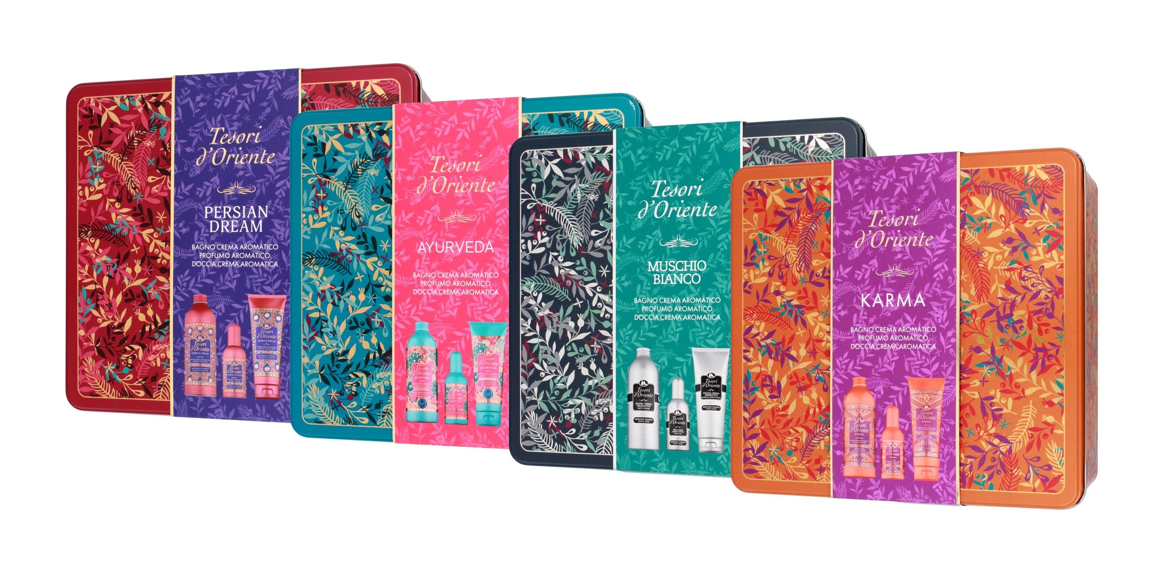 TESORI SET OF SAINT Can Liquid for bathing + Gel + Edt (8 mix) | Vaistine1.lt | WestPharmacy.eu