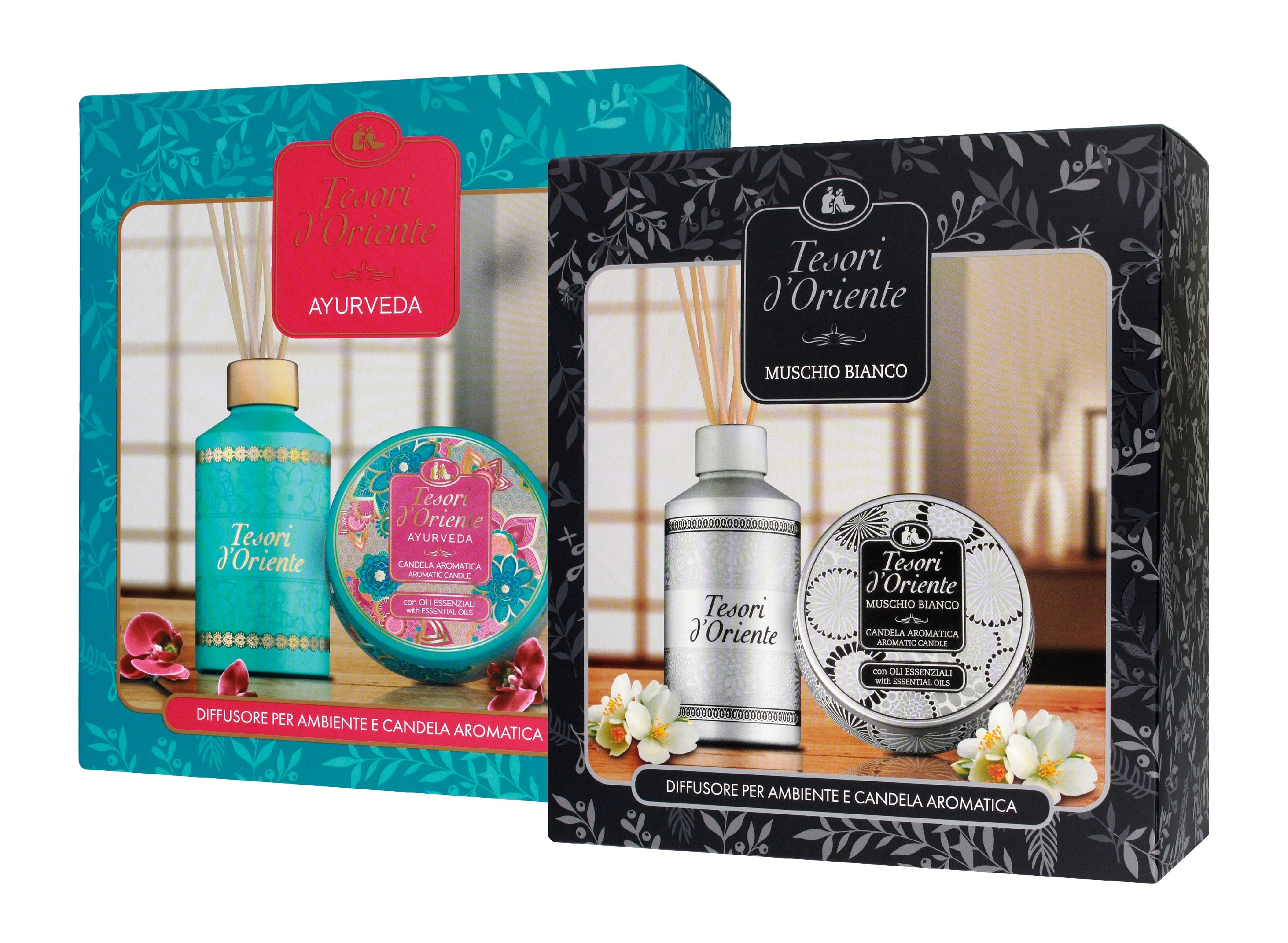 TESORI Christmas Set (Sticks + mini candle - 8 pcs. mix) | Vaistine1.lt | WestPharmacy.eu