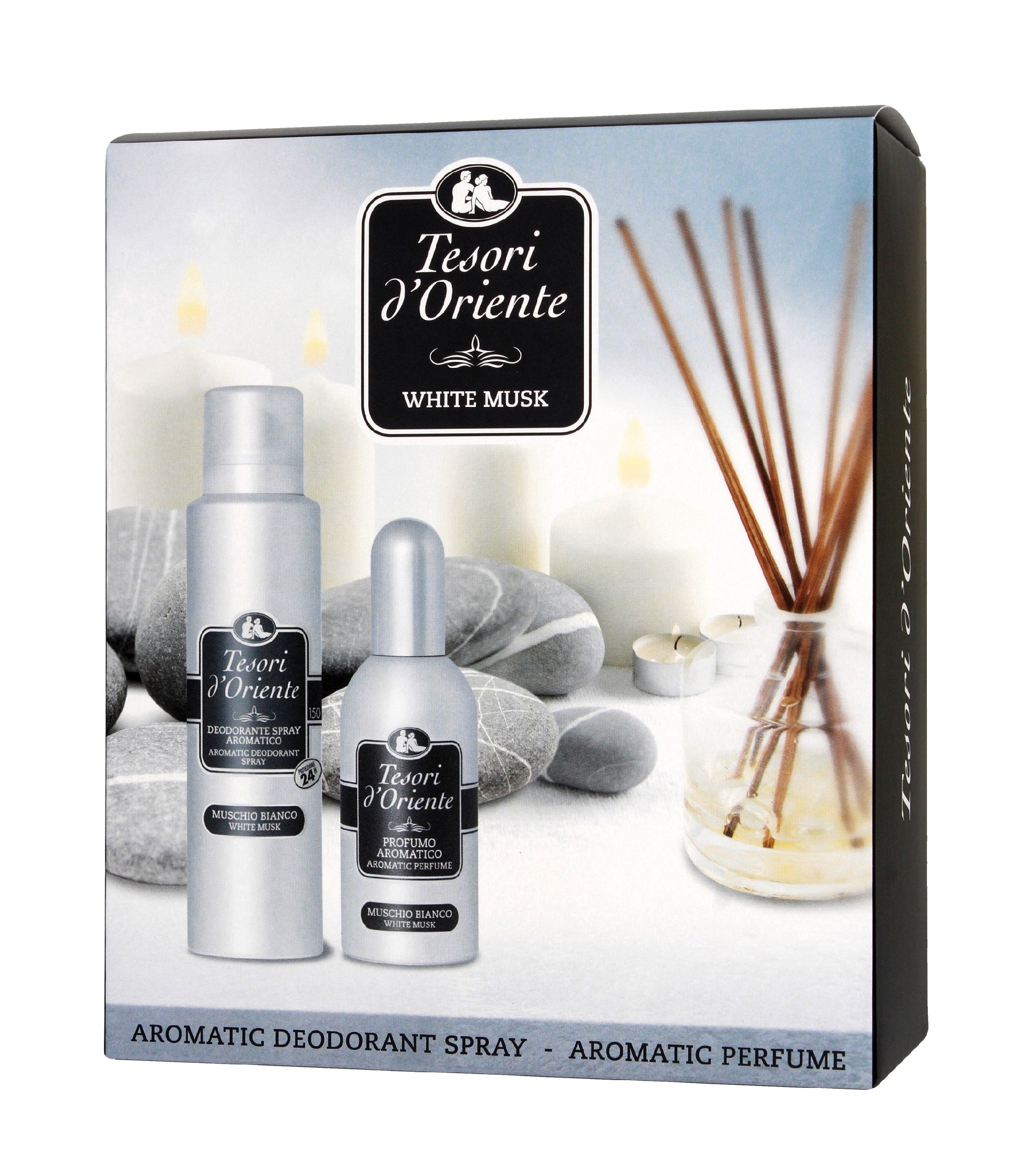 TESORI ZEST SAINT Edt + Deo White Musk | Vaistine1.lt | WestPharmacy.eu