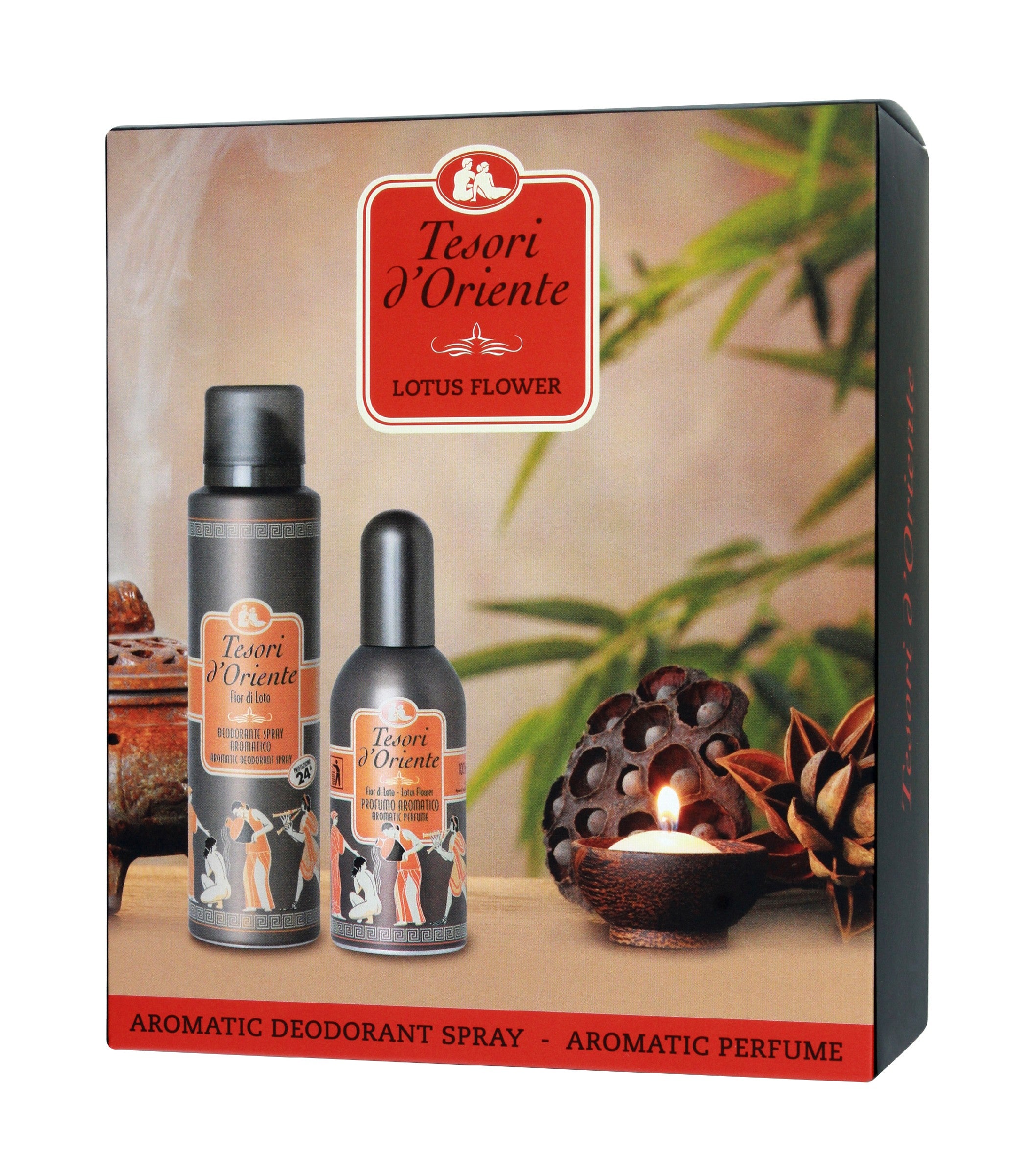 TESORI SET OF SAINT Edt + Deo Lotus Flower | Vaistine1.lt | WestPharmacy.eu