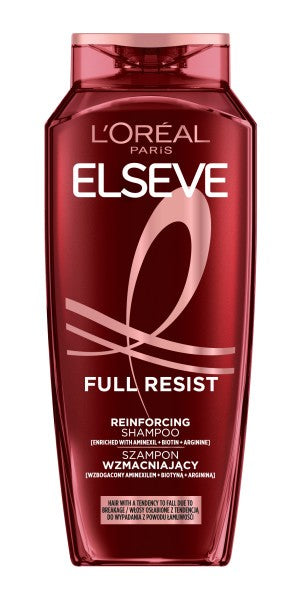 LOREAL ELSEVE Full Resist Hair Strengthening Shampoo 400 ml - Vaistine1.lt | WestPharmacy.eu