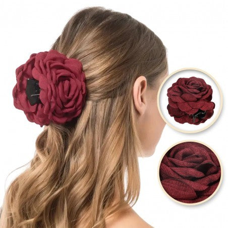 ECARLA Hairpin - large buckle - rose flower | Vaistine1.lt | WestPharmacy.eu