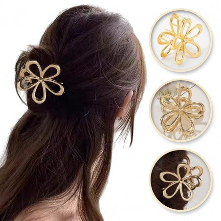 ECARLA Metal hair clip - Golden Flower SP324Z | Vaistine1.lt | WestPharmacy.eu