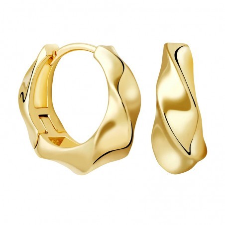 ECARLA Earrings surgical steel plated with 14k 3211 gold | Vaistine1.lt | WestPharmacy.eu