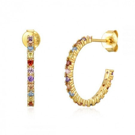 ECARLA Earrings surgical steel plated with 14k 3213 gold | Vaistine1.lt | WestPharmacy.eu