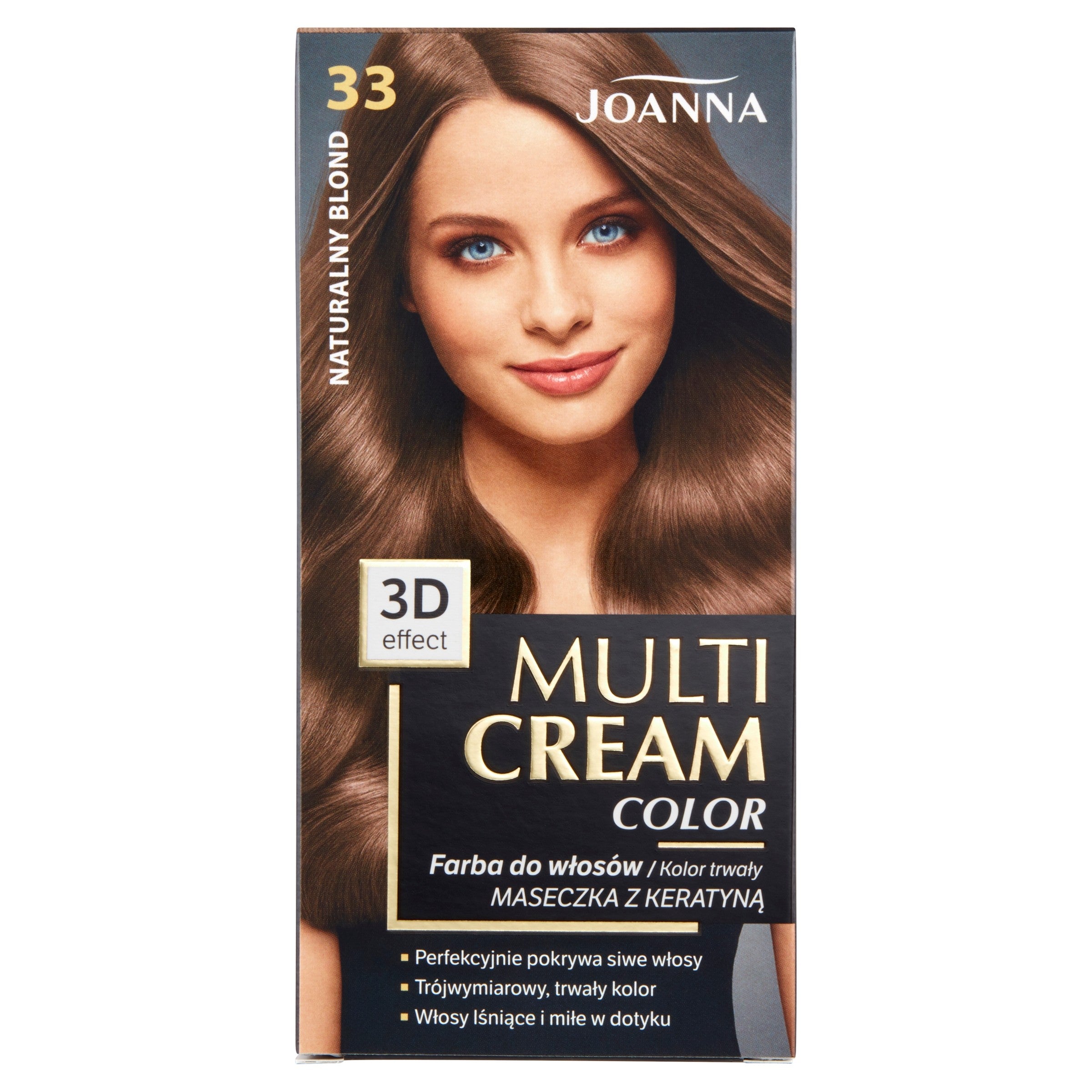 JOANNA Multi Cream Color 33 Natural Blonde. | Vaistine1.lt | WestPharmacy.eu