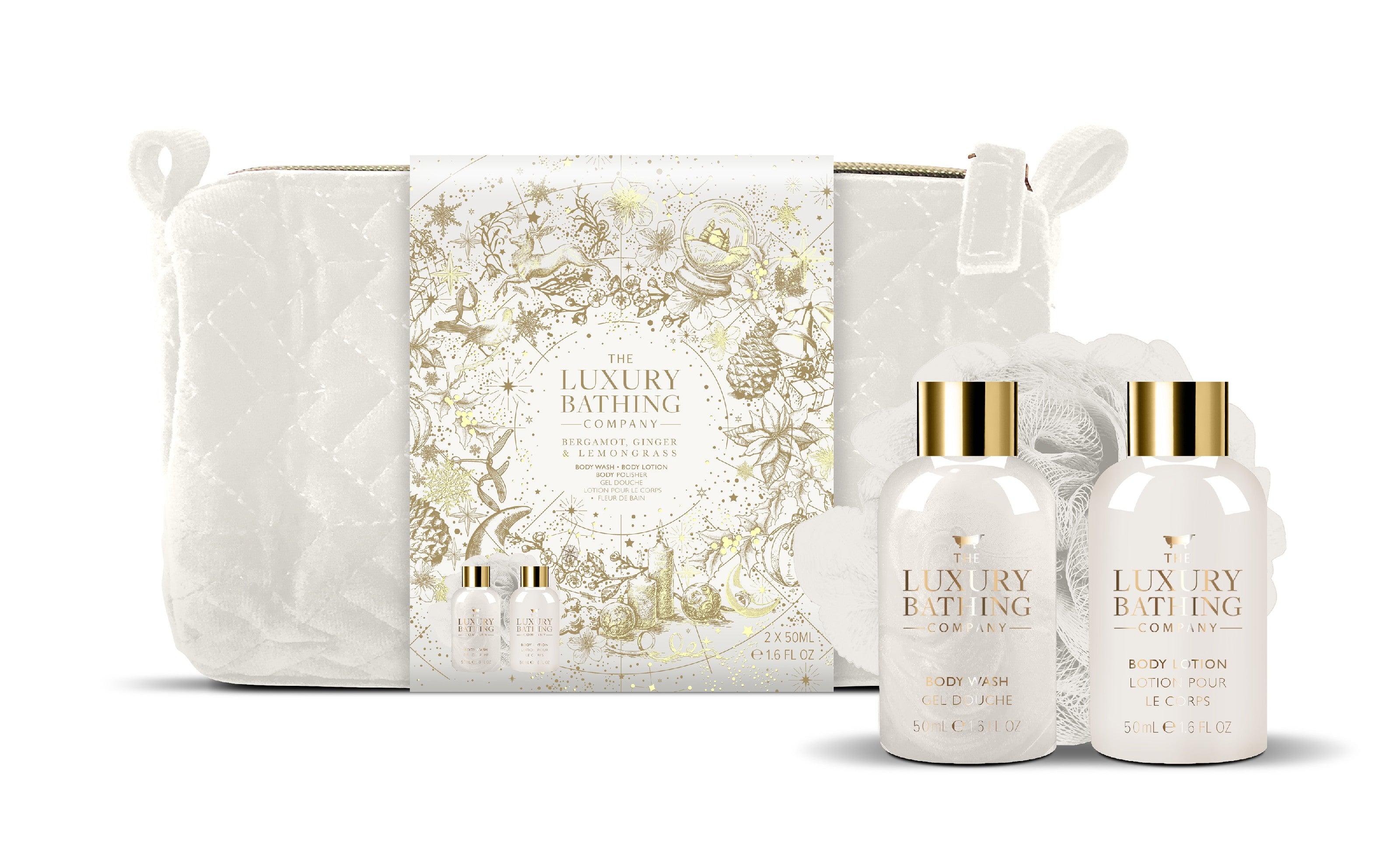 THE LUXURY BATHING COMPANY Bergamot & Ginger & Lemongrass gift set 1 pack | Vaistine1.lt | WestPharmacy.eu