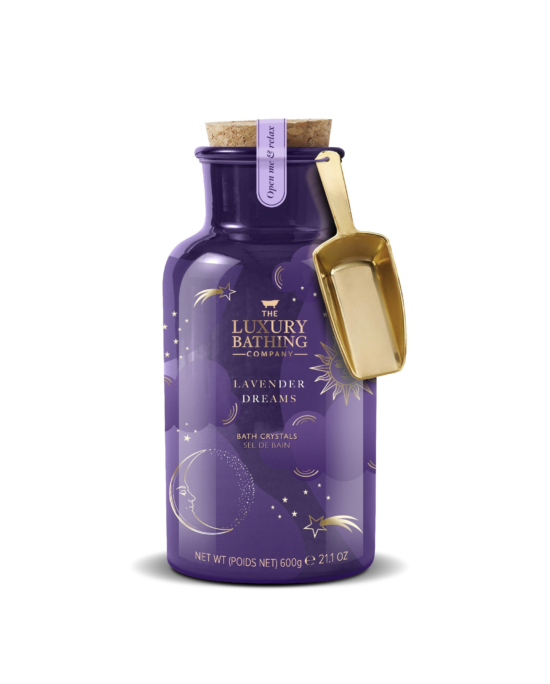 THE LUXURY BATHING COMPANY Bathtime Bliss Lavender Dreams bath crystals 600 g | Vaistine1.lt | WestPharmacy.eu