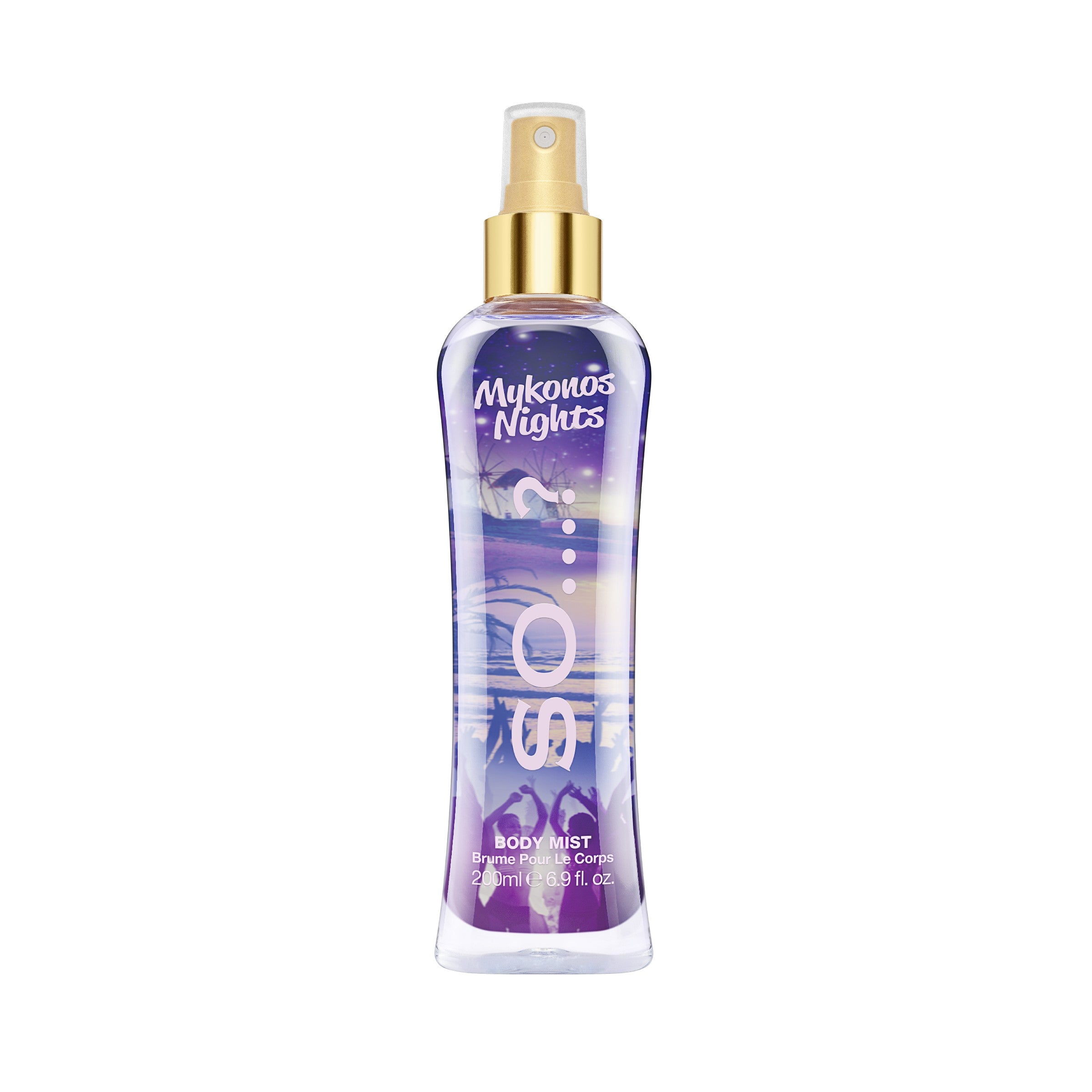 SO...? Escapes! Mykonos Nights Perfumed Body Mist 200 ml | Vaistine1.lt | WestPharmacy.eu