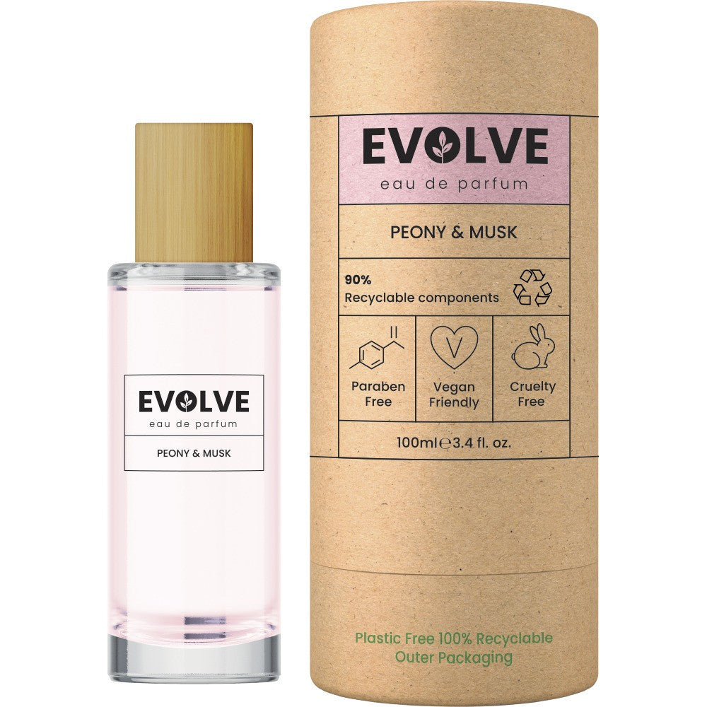 EVOLVE Peony & Musk Eau de Parfum 100 ml | Vaistine1.lt | WestPharmacy.eu