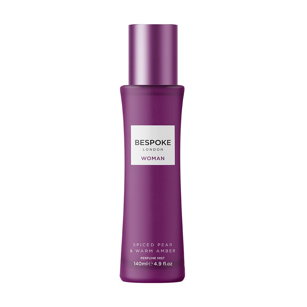 BESPOKE for Woman Spiced Pear & Warm Amber Perfumed Body Mist 140 ml | Vaistine1.lt | WestPharmacy.eu