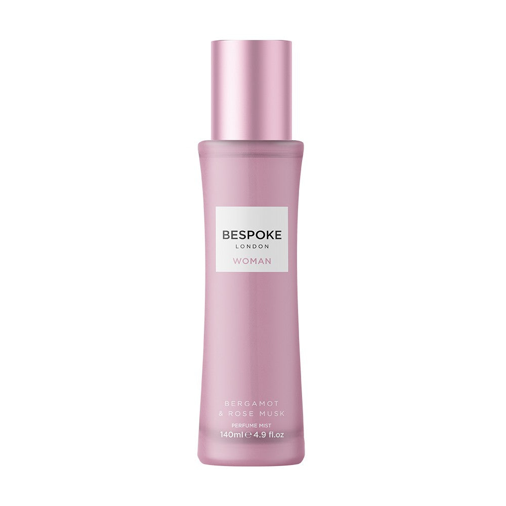 BESPOKE for Woman Bergamot & Rose Musk Perfumed Body Mist 140 ml | Vaistine1.lt | WestPharmacy.eu