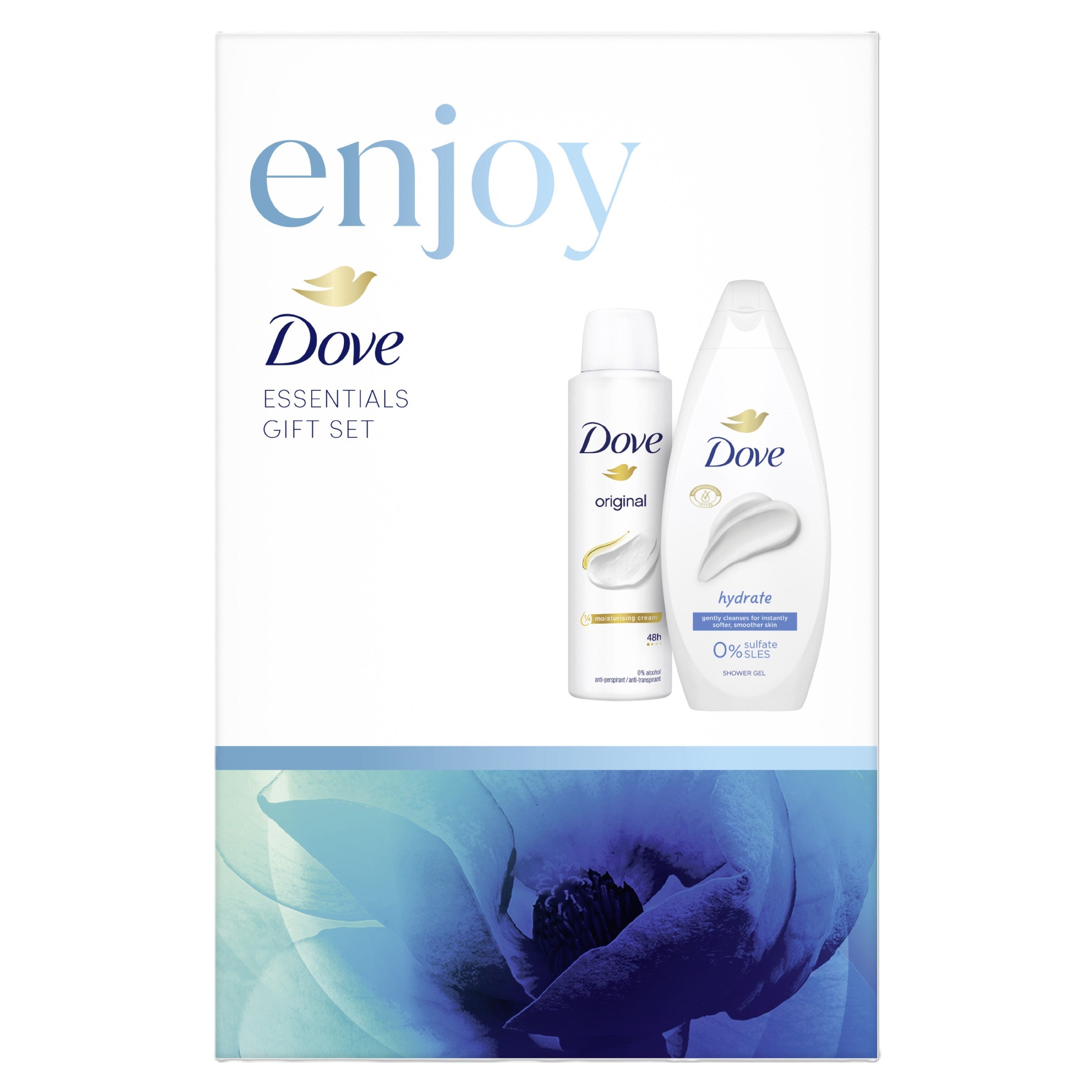 DOVE Deeply Deo women's gift set spray + gel | Vaistine1.lt | WestPharmacy.eu