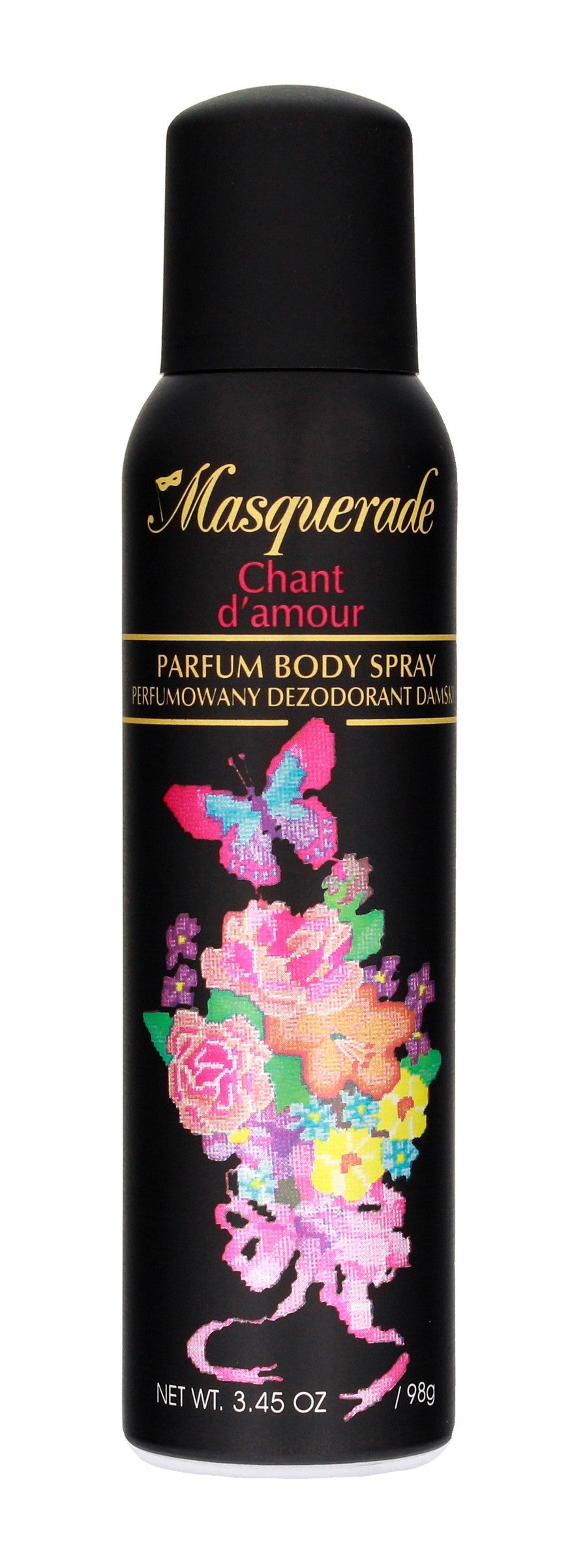 W DEO MASQUERADE 150ML CHANT D AMOUR black | Vaistine1.lt | WestPharmacy.eu