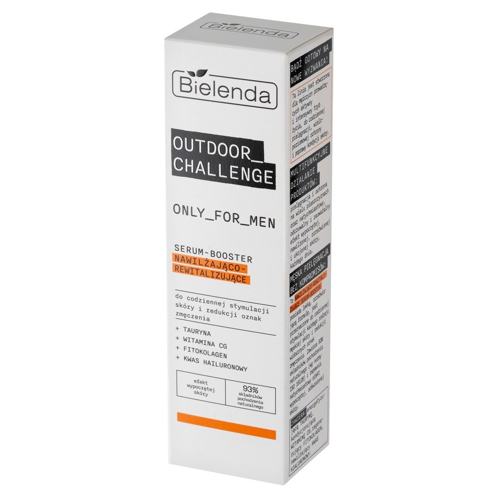 BIELENDA Only For Men Outdoor Challenge Serum-booster moisturizing-revitalizing for men 30 ml | Vaistine1.lt | WestPharmacy.eu