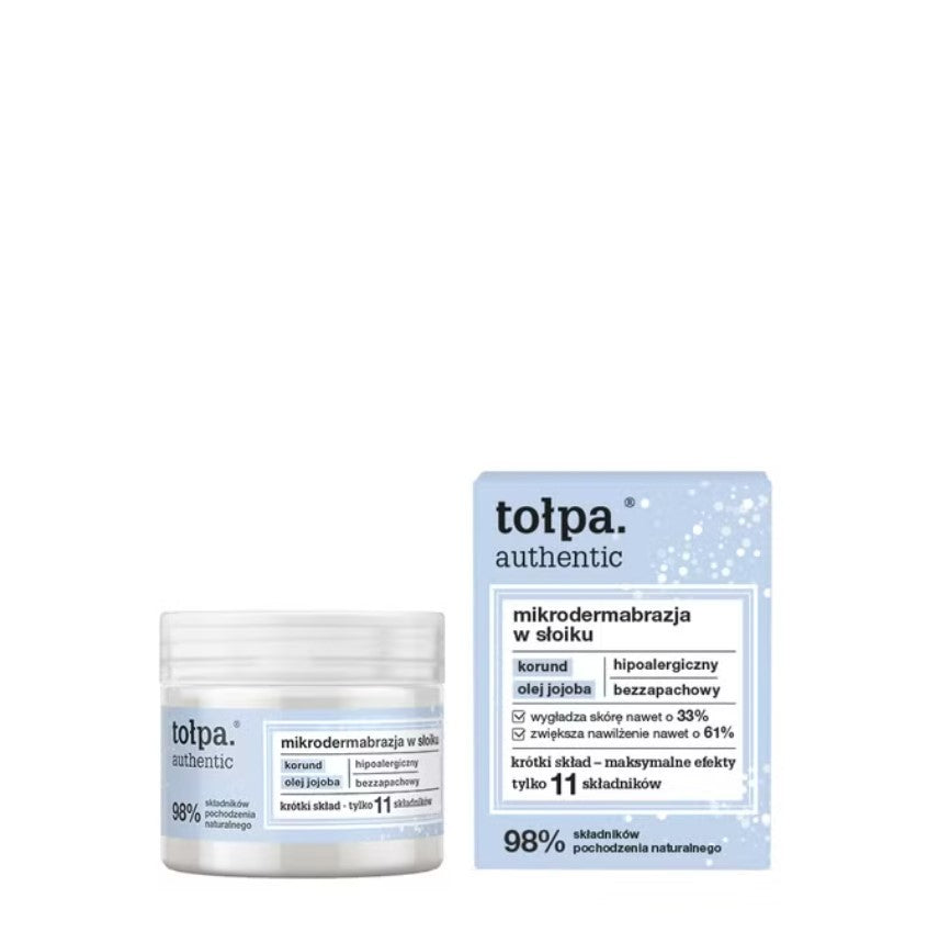TOŁPA Authentic Microdermabrasion in a jar 65g | Vaistine1.lt | WestPharmacy.eu