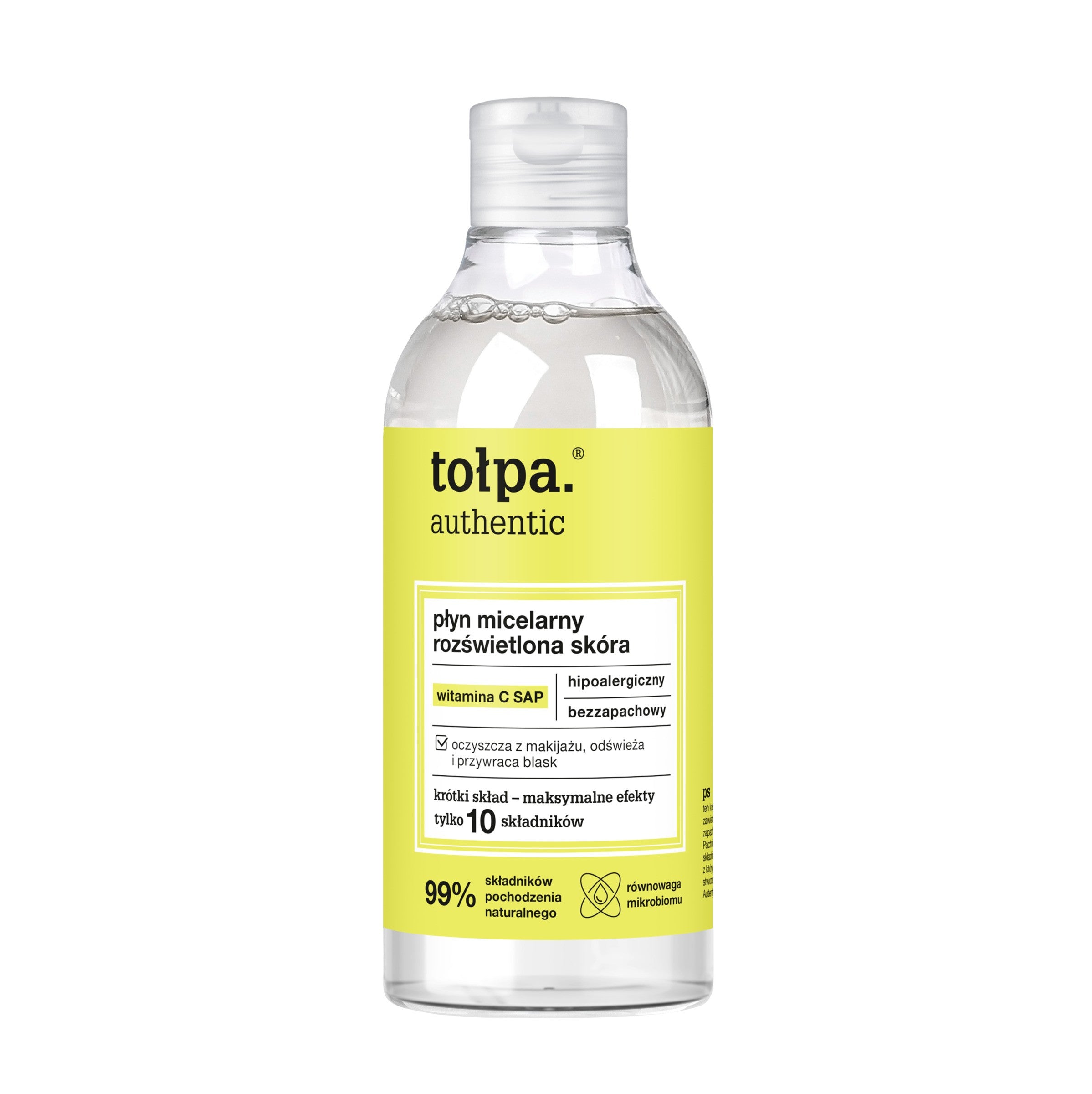 TOŁPA Authentic Micellar Liquid - Illuminated Skin 300 ml | Vaistine1.lt | WestPharmacy.eu