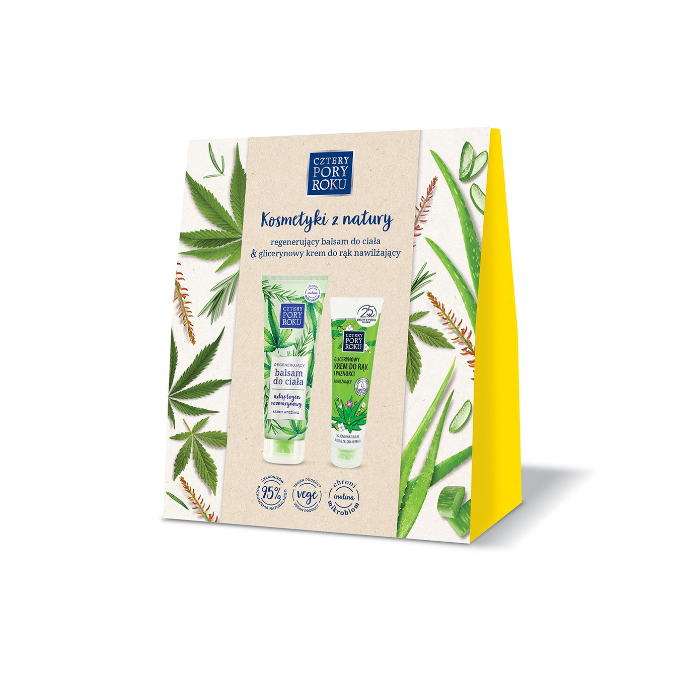 FOUR SEASONS Gift set Cosmetics from nature - Body lotion 250 ml + Glycerin hand cream 130 ml | Vaistine1.lt | WestPharmacy.eu