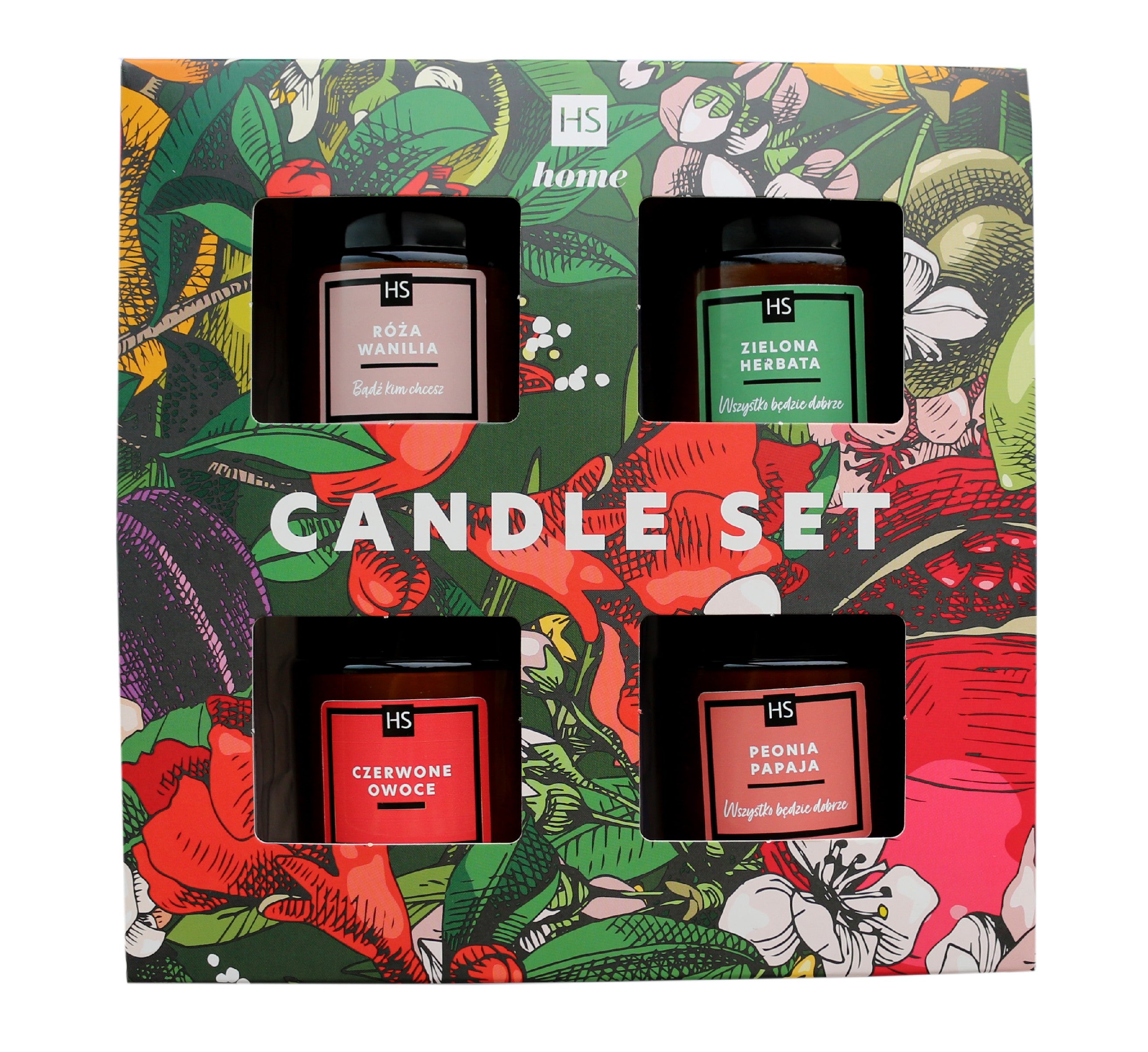 HISKIN Home Scented set - Soy candles 4 pcs | Vaistine1.lt | WestPharmacy.eu