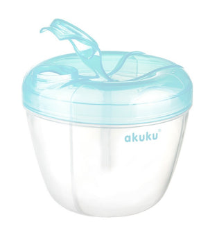AKUKU Container for formula milk powder, 4 chambers, blue (a0461) | Vaistine1.lt | WestPharmacy.eu