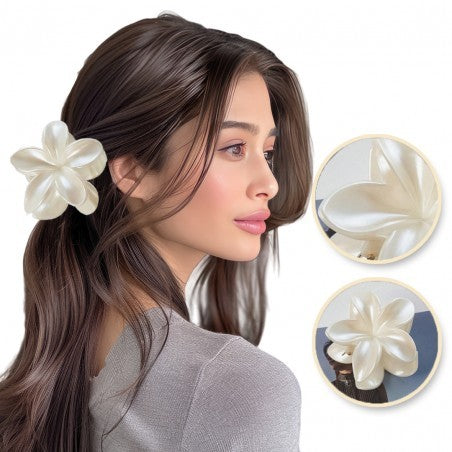 ECARLA Hairpin buckle XL flower Pearl 7 | Vaistine1.lt | WestPharmacy.eu