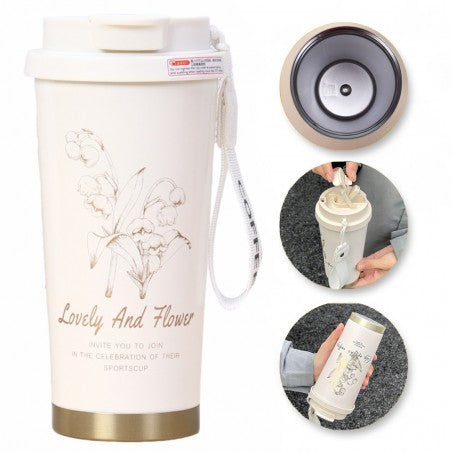 ECARLA Thermal mug 550ml BD28WZ1 cream | Vaistine1.lt | WestPharmacy.eu