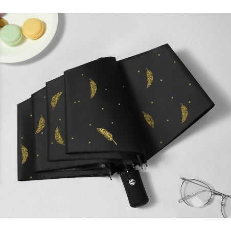 ECARLA Parasol PAR08CZ automatic Golden leaves, black | Vaistine1.lt | WestPharmacy.eu