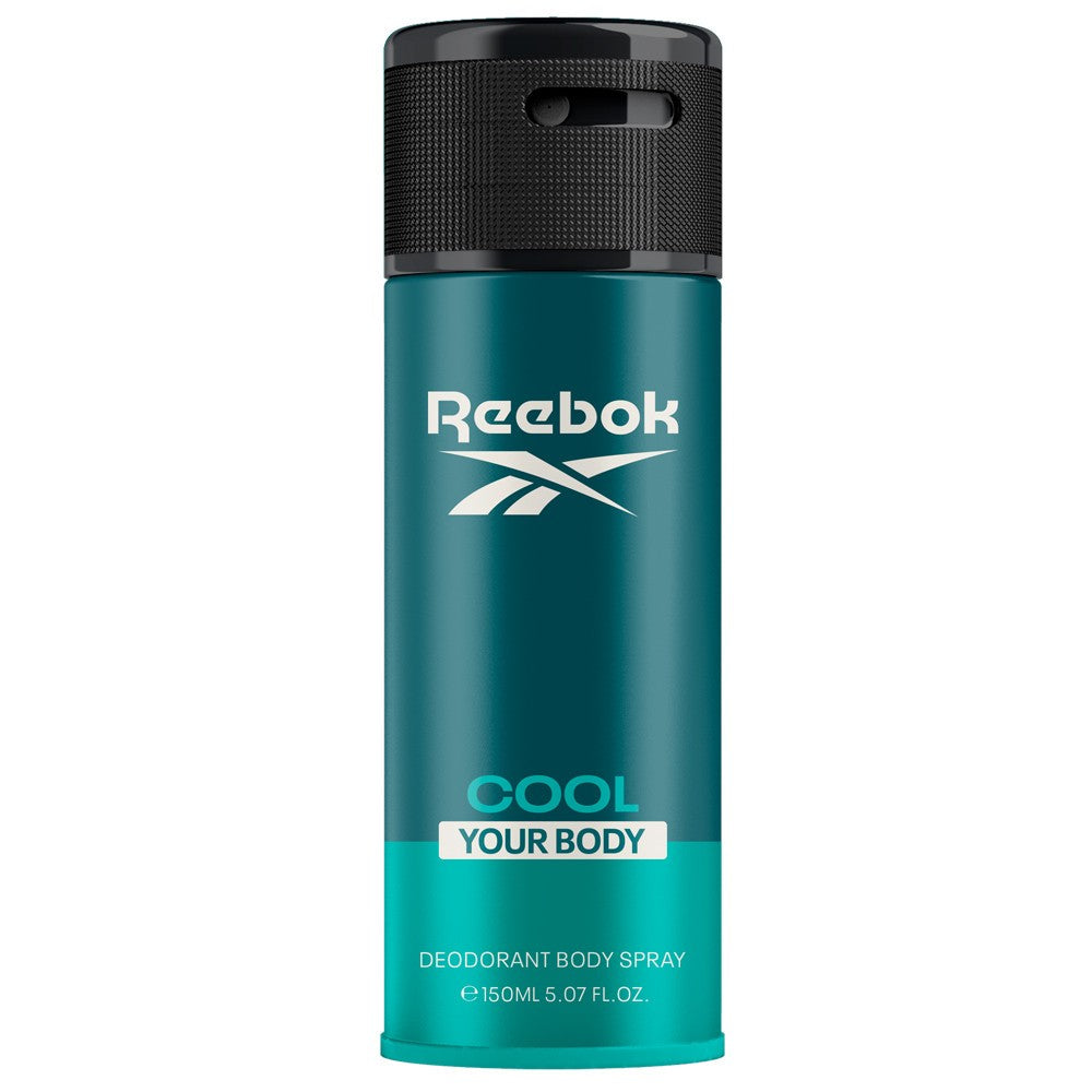 REEBOK Cool Your Body Deodorant body spray for men 150 ml | Vaistine1.lt | WestPharmacy.eu