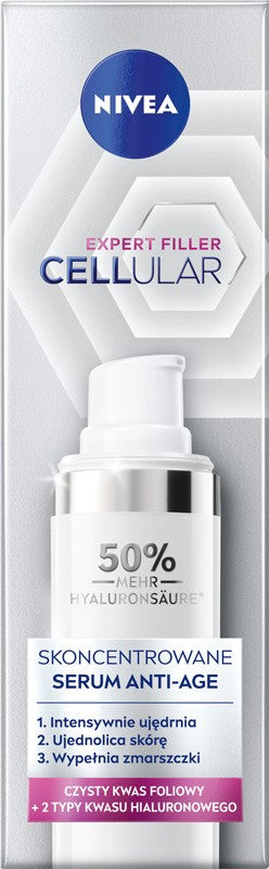 NIVEA V CELLULAR EXPERT ANTI-AGE Serum 40ml 82388 | Vaistine1.lt | WestPharmacy.eu