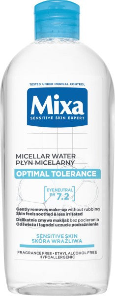 MIXA Micellar Water Optimal Tolerance, 400 ml | Vaistine1.lt | WestPharmacy.eu
