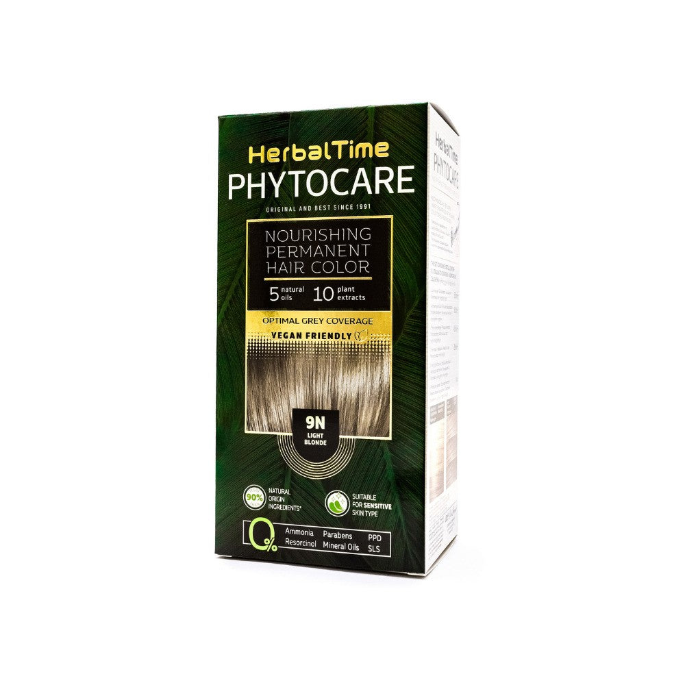 HERBAL TIME Phytocare Natural Hair Color 9N Light Blonde | Vaistine1.lt | WestPharmacy.eu