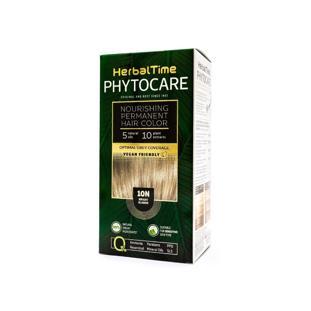 HERBAL TIME Phytocare Natural Hair Color 10N Bright Blonde | Vaistine1.lt | WestPharmacy.eu