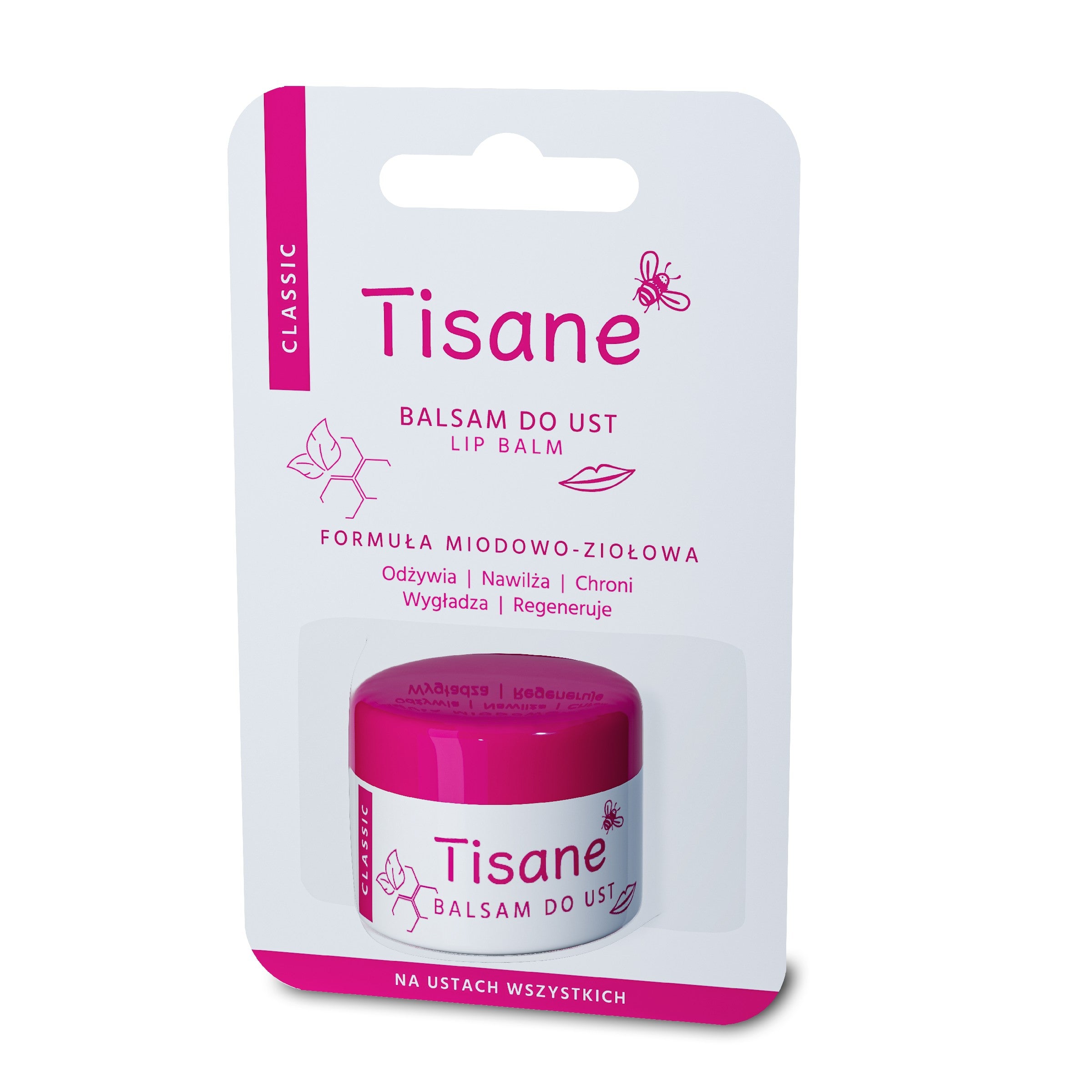 TISANE Classic Balsam for lips - jar 4.7 g | Vaistine1.lt | WestPharmacy.eu