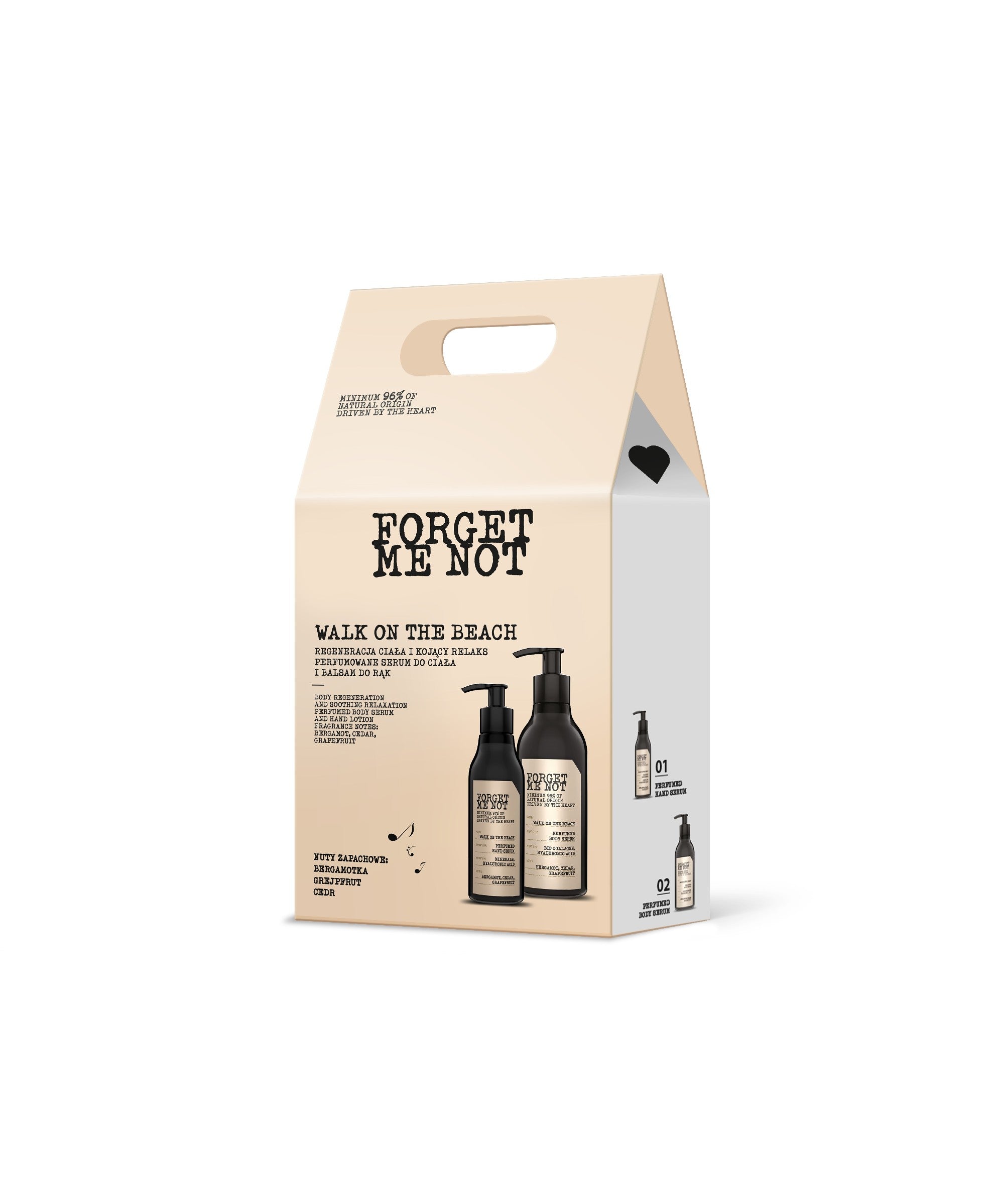 FARMONA Forget Me Not gift set (Body serum 400 ml + Hand serum 300 ml) | Vaistine1.lt | WestPharmacy.eu
