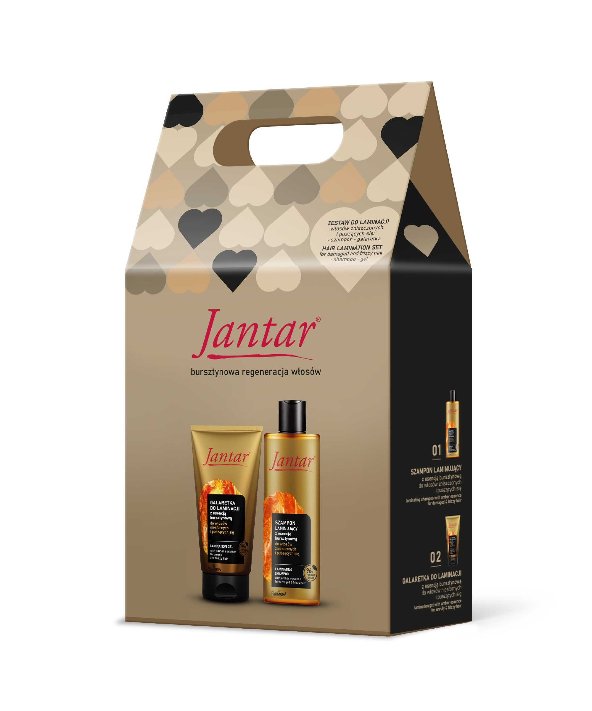FARMONA Jantar gift set (Laminating shampoo + Laminating jelly) | Vaistine1.lt | WestPharmacy.eu