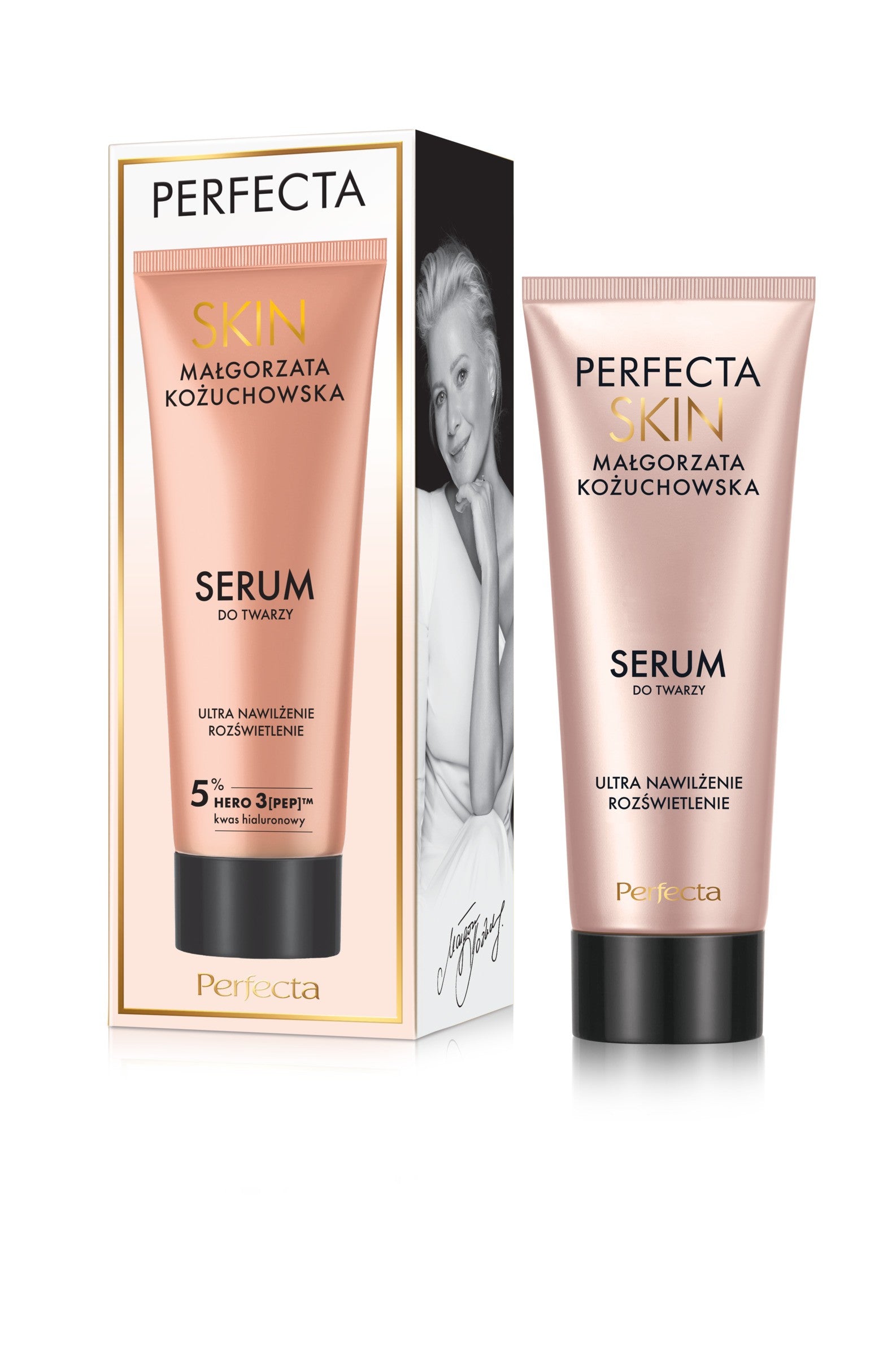 PERFECTA Skin Małgorzata Kożuchowska 30+/40+ Beautifying-Normalizing Face Serum 30 ml | Vaistine1.lt | WestPharmacy.eu