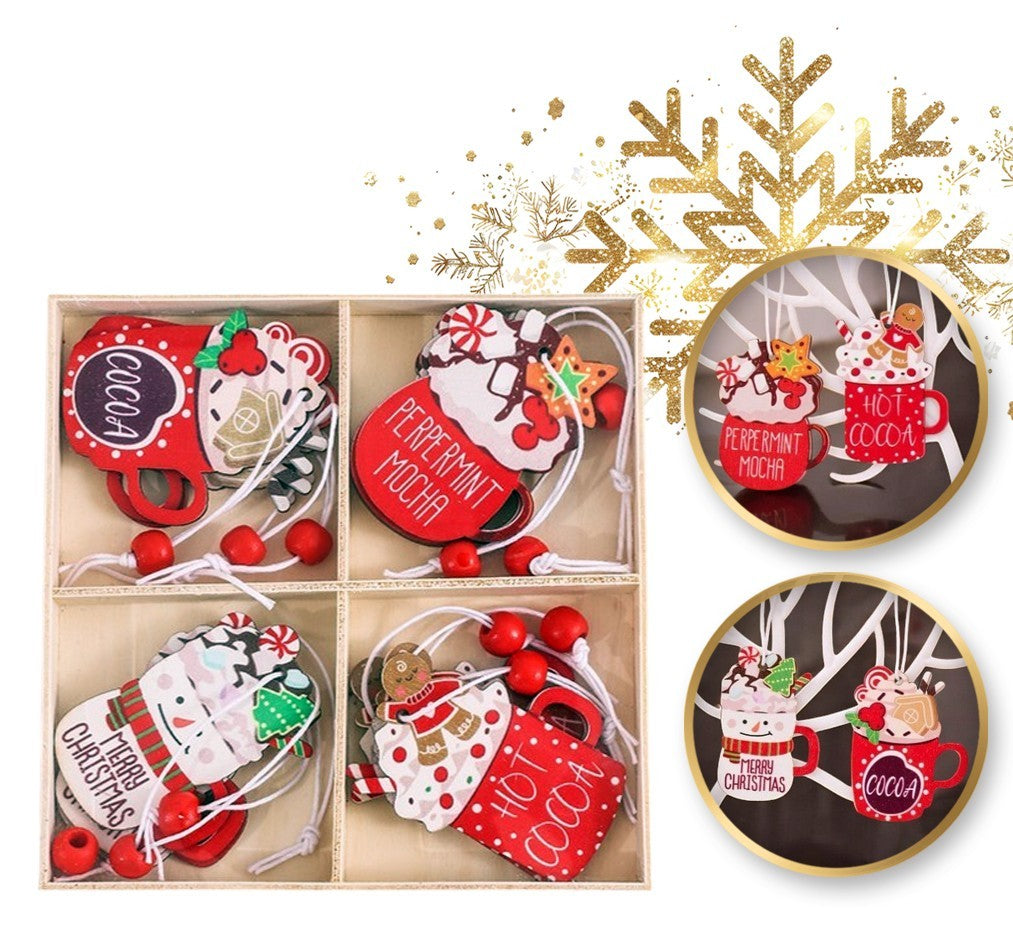 ECARLA Christmas tree pendants - gingerbread cookies BSN48 - 12 pieces | Vaistine1.lt | WestPharmacy.eu