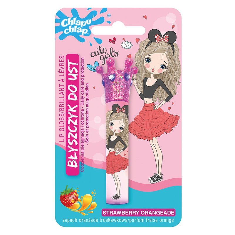 CHLAPU CHLAP Lip Gloss with Crown Strawberry Lemonade 1.8 ml | Vaistine1.lt | WestPharmacy.eu