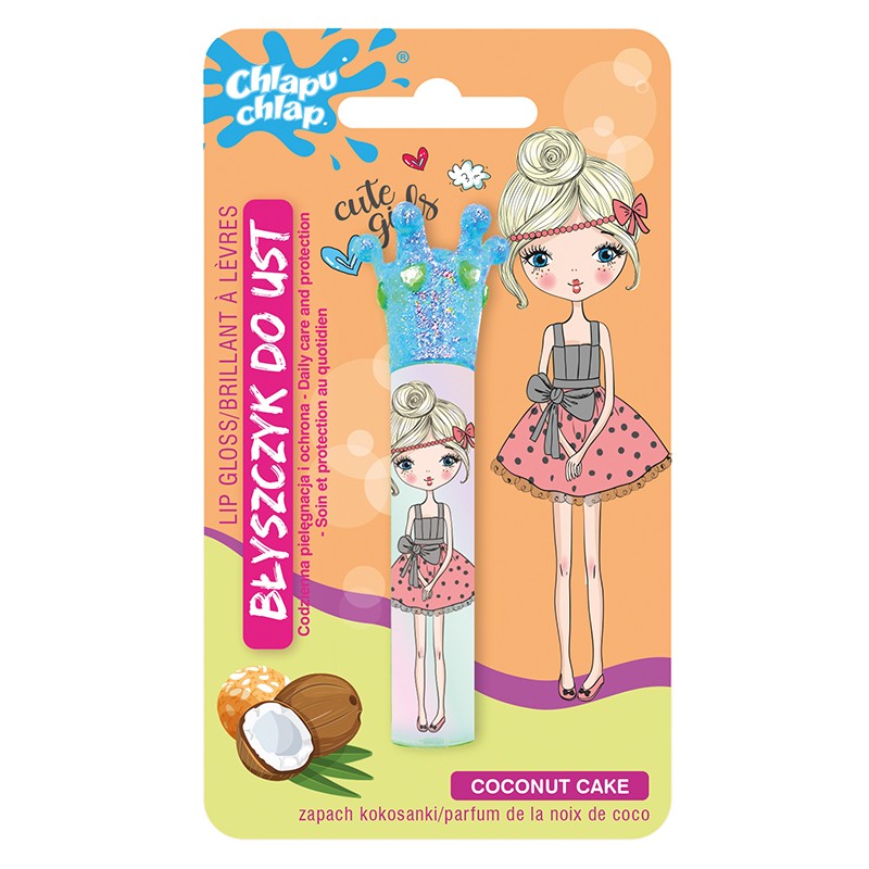 CHLAPU CHLAP Lip Gloss with a Crown Coconut 1.8 ml | Vaistine1.lt | WestPharmacy.eu
