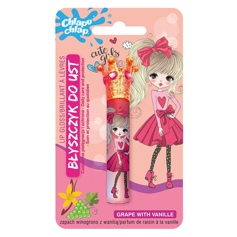 CHLAPU CHLAP Lip Gloss with a Crown Grape with Vanilla 1.8 ml | Vaistine1.lt | WestPharmacy.eu