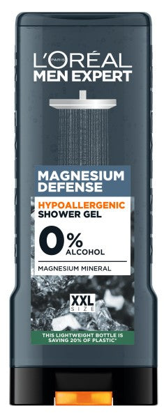 LOREAL Men Expert Shower Gel Magnesium Defense - 400 ml | Vaistine1.lt | WestPharmacy.eu