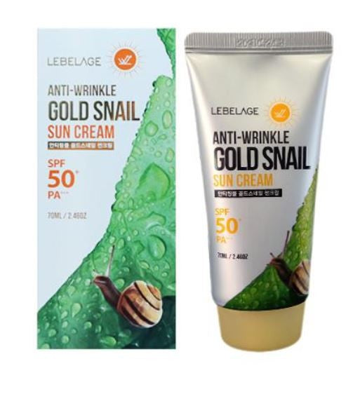LEBELAGE Anti-wrinkle Face Cream SPF 50+ - Snail 70 ml | Vaistine1.lt | WestPharmacy.eu