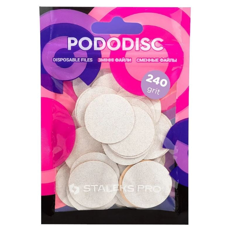 STALEKS Pro Pododisc Replacement files for disc M PDF-20-240W (white) 1 pack - 50 pieces | Vaistine1.lt | WestPharmacy.eu