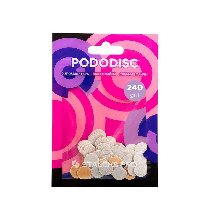STALEKS Pro Pododisc Replacement files for XS Expert disc - PDF-10-240W (white) 1 pack - 50 pieces | Vaistine1.lt | WestPharmacy.eu