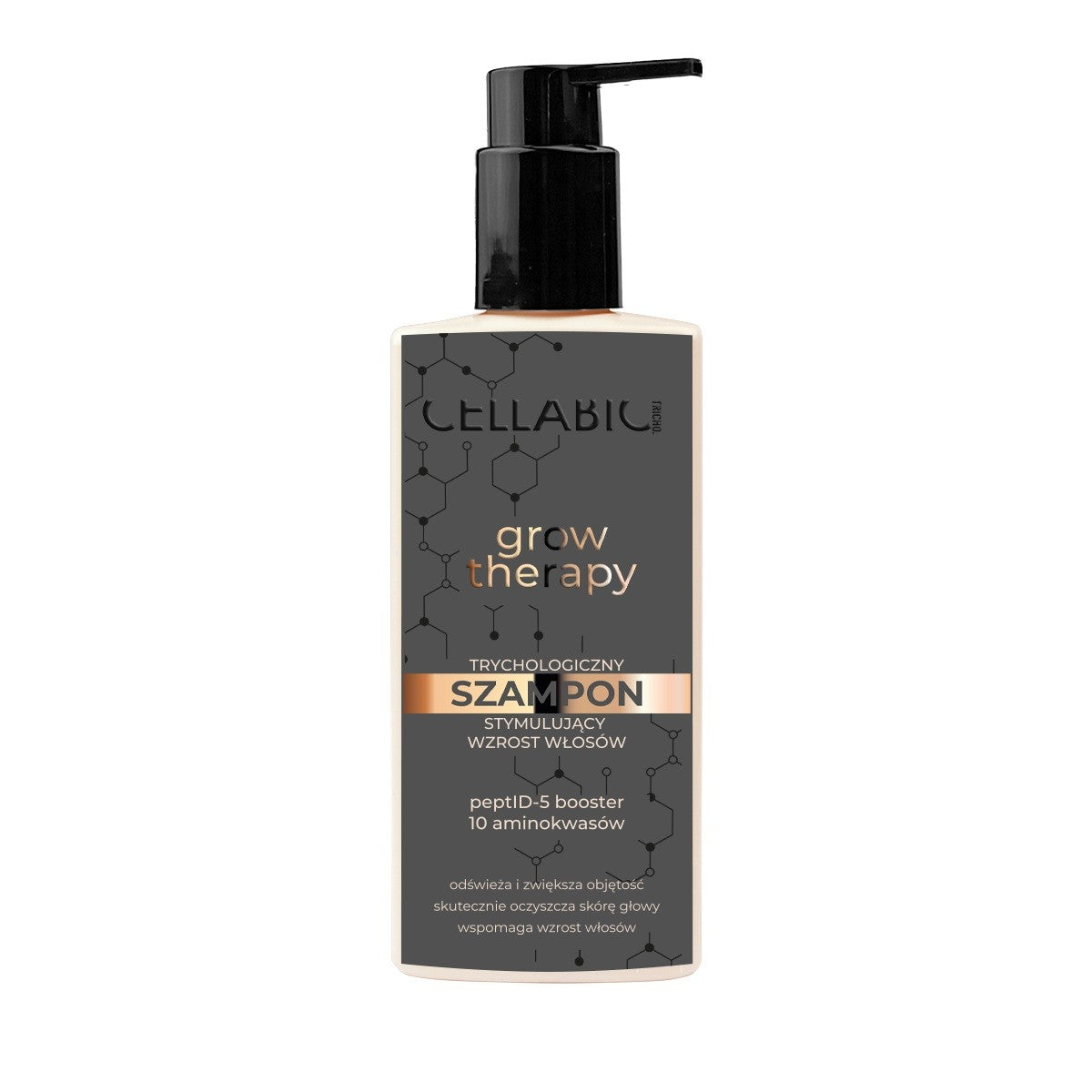 CELLABIC TRICHO Grow Therapy Men's Trichological Shampoo stimulating hair growth for men 300 ml | Vaistine1.lt | WestPharmacy.eu