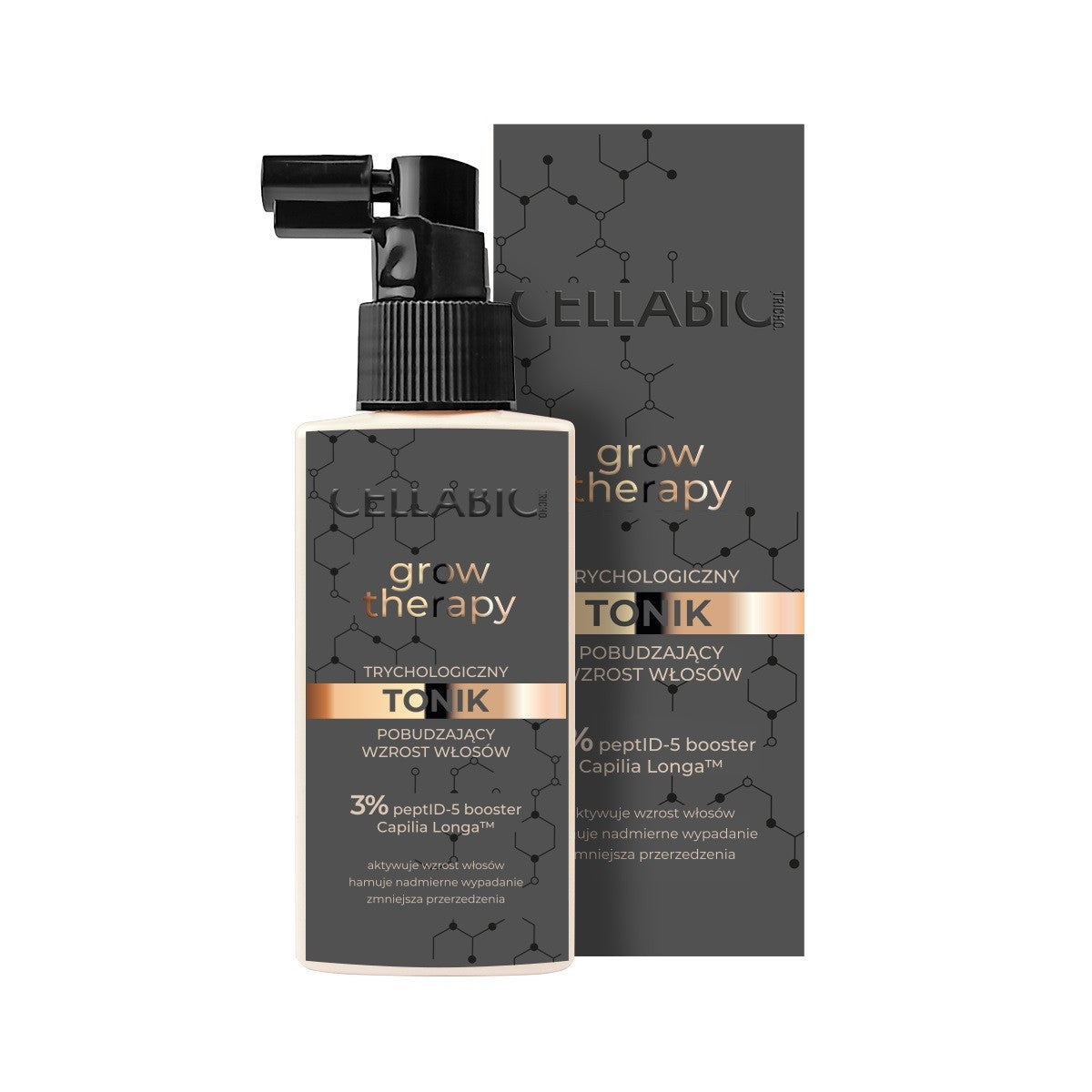 CELLABIC TRICHO Grow Therapy Men's Trichological Tonic stimulating hair growth for men 100 ml | Vaistine1.lt | WestPharmacy.eu